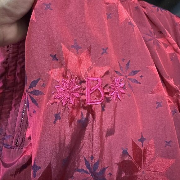 Bogner Womens Red & Black Collared Button & Zip Closure Hooded Ski Jacket Size 4 - Picture 10 of 10